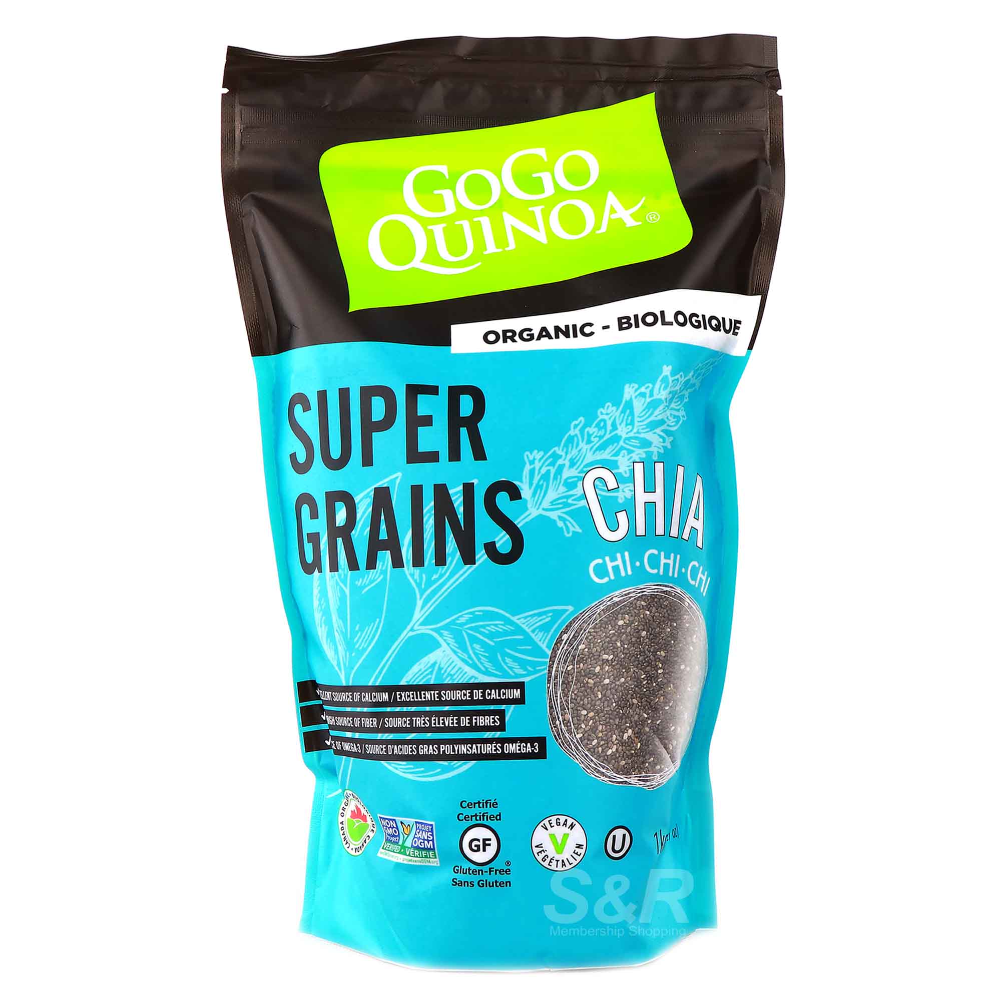 Gogo Quinoa Super Grains Chia Seeds 1kg Gogo Quinoa Super Grains Chia Seeds 1kg